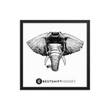 Beast Mode Elephant Wall Art