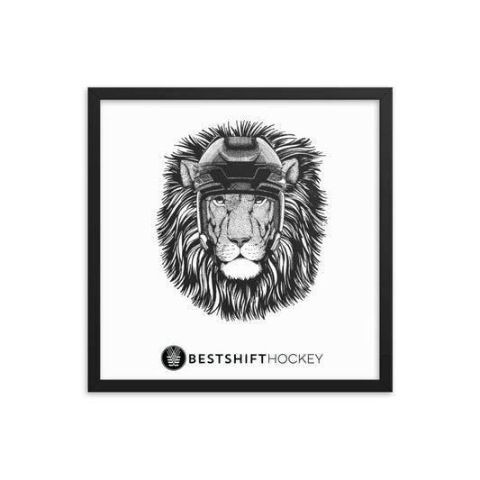 Beast Mode Lion Wall Art