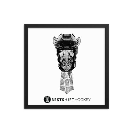 Beast Mode Giraffe Wall Art