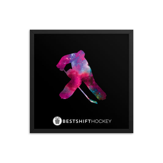 Nebula Goalie Wall Art