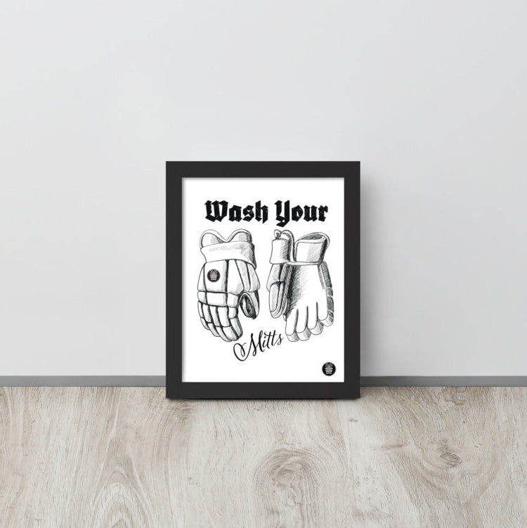 Wash Your Mitts Wall Art