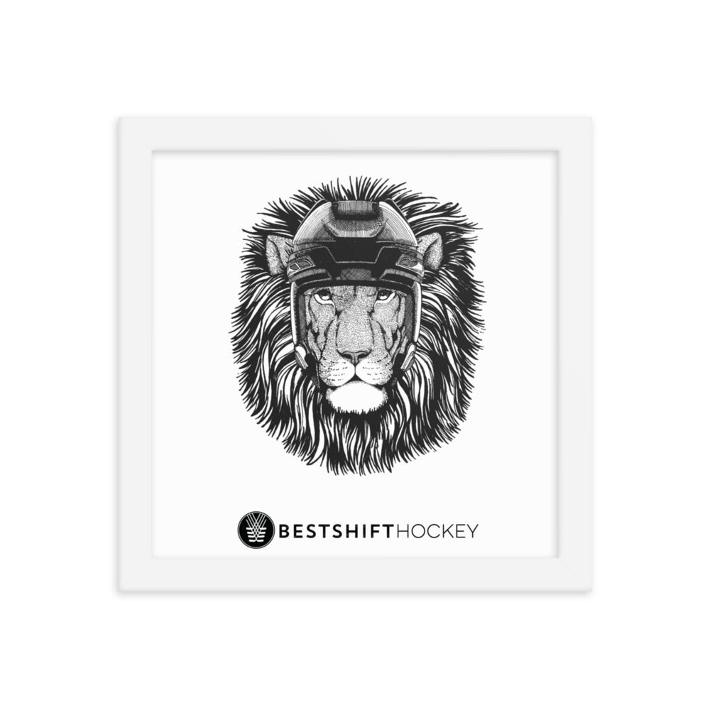 Beast Mode Lion Wall Art