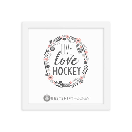 Live. Love. Hockey Wall Art