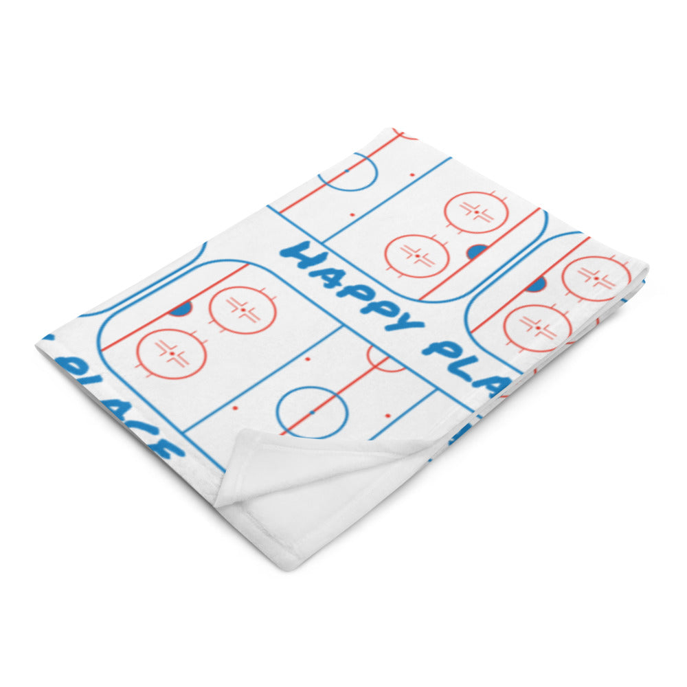 Happy Place Throw Blanket